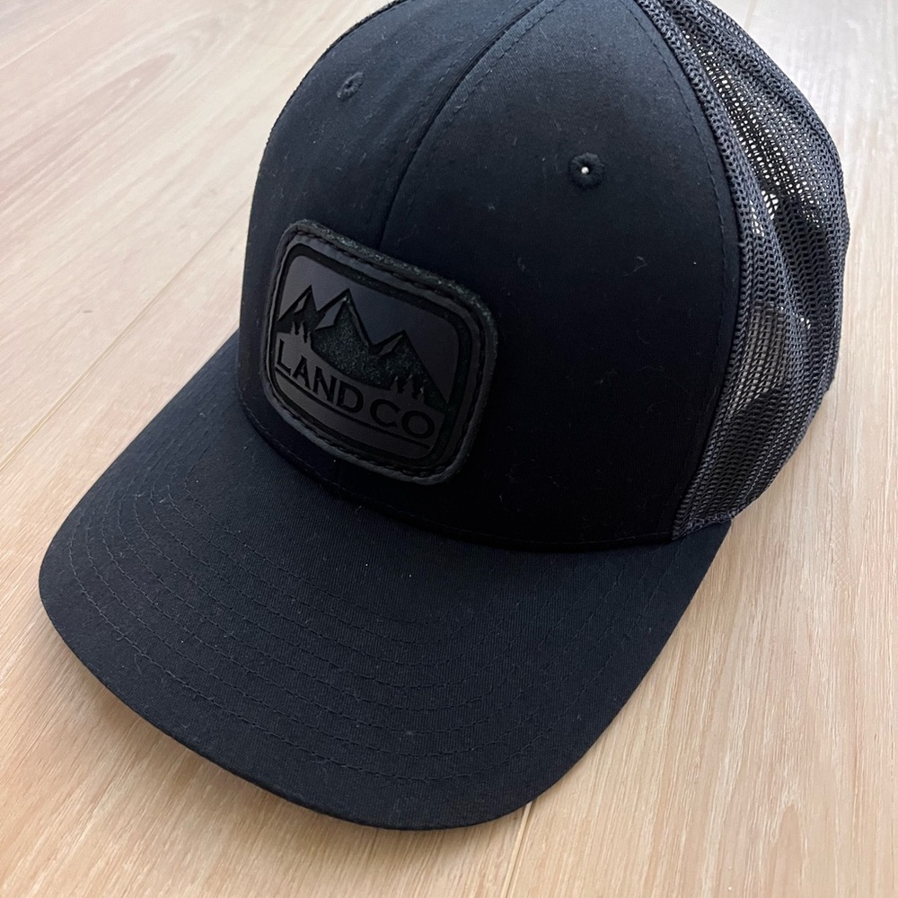 Black Mesh Trucker Hat